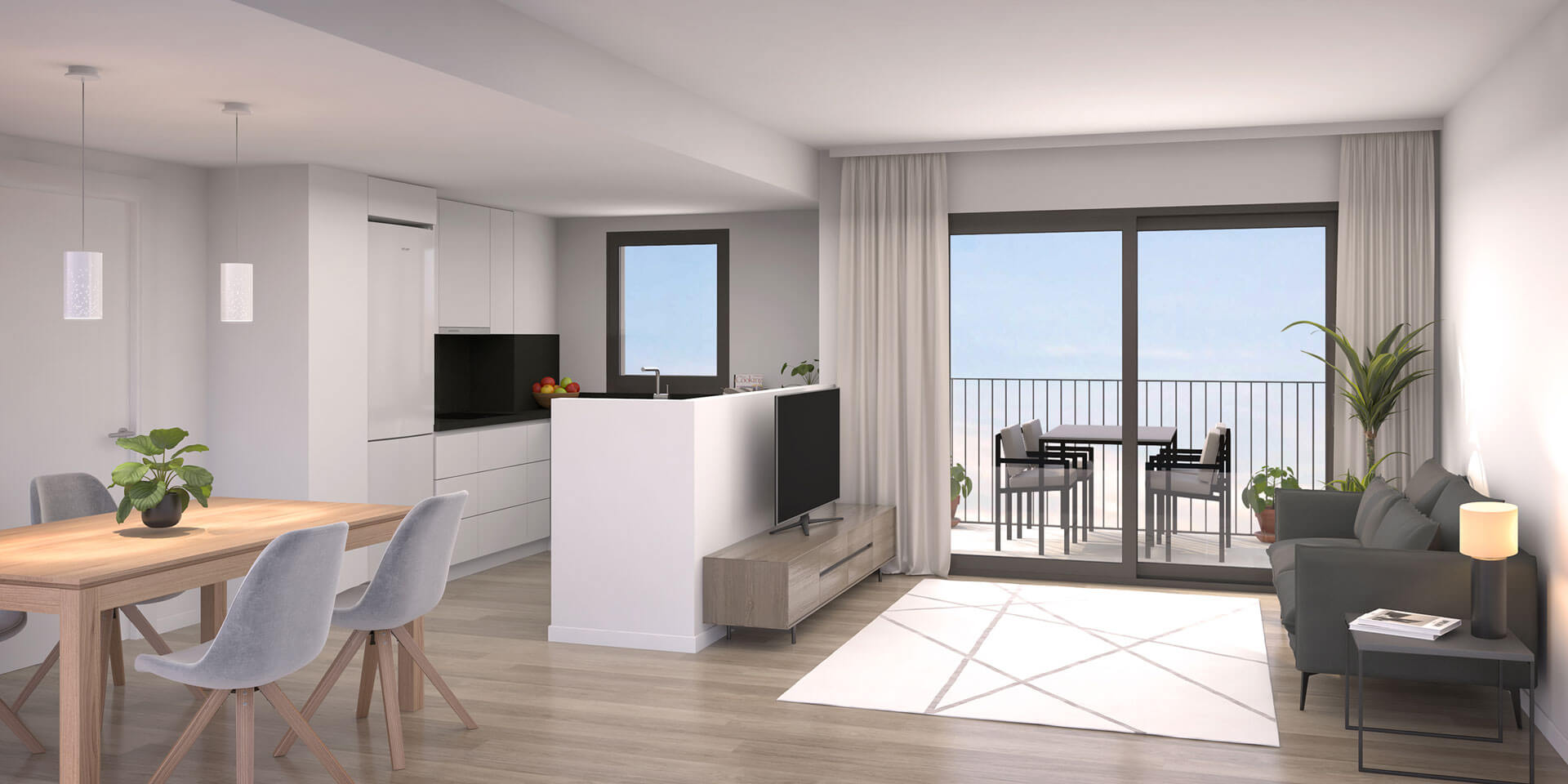 salon-comedor-cocina-terraza-promocion-avenida-bejar-armat-habitat